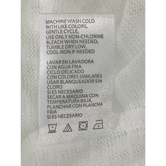 WEATHERPROOF VINTAGE Slub Hoodie Pullover Women Medium Cream White 1305075 NWT - Picture 7 of 8